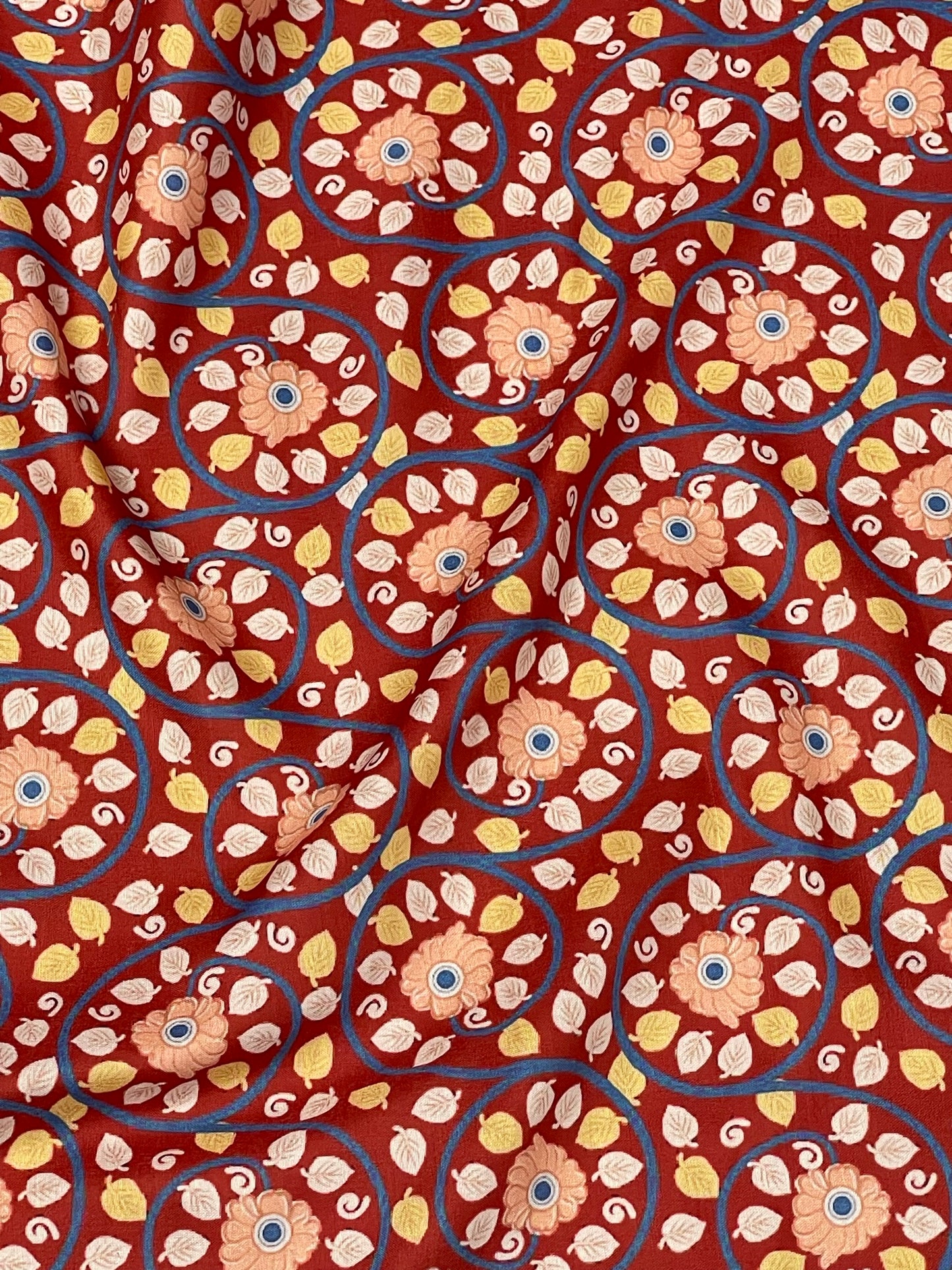 Kalamkari Print On Muslin