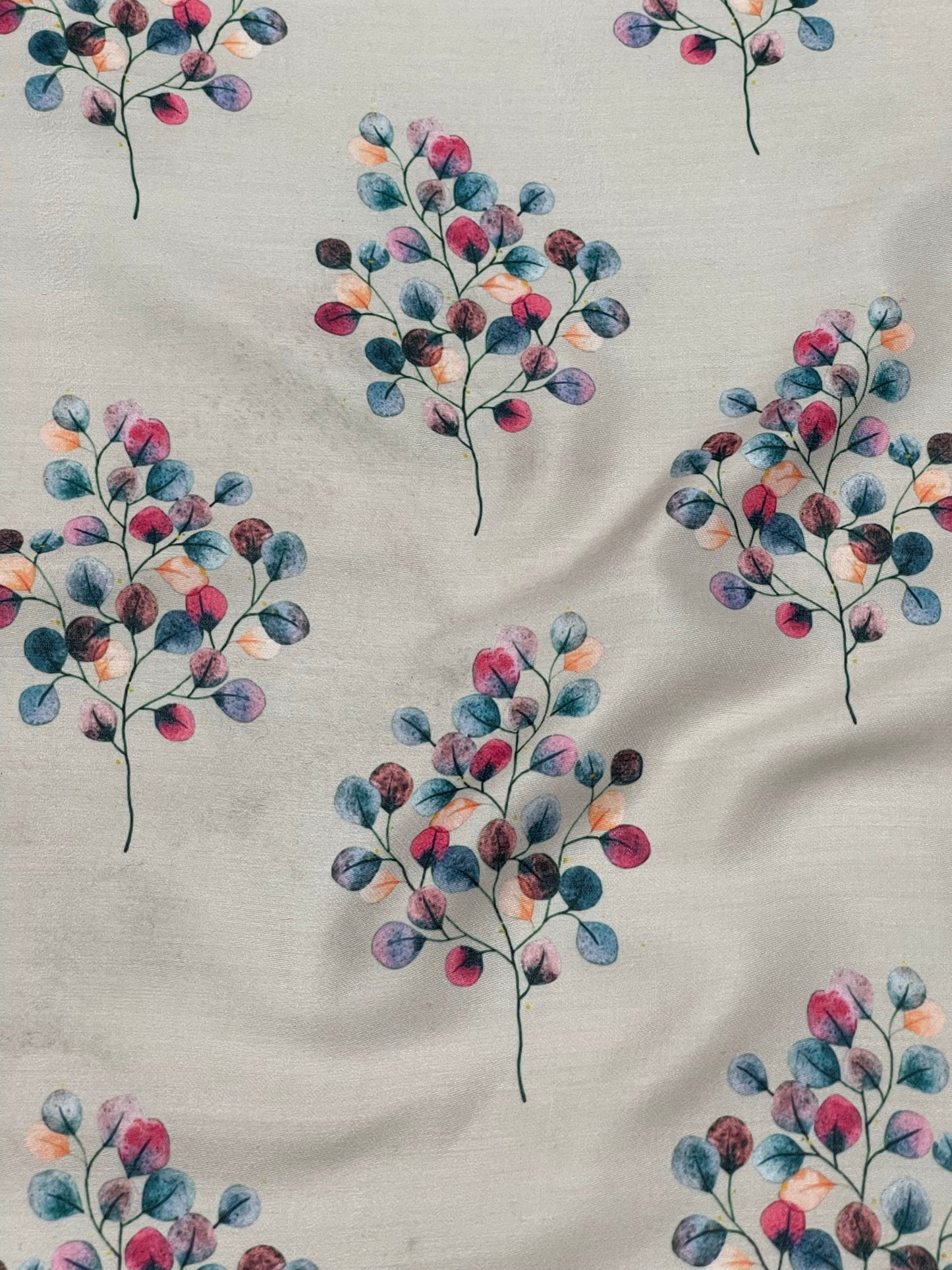 Modal Satin Floral Prints