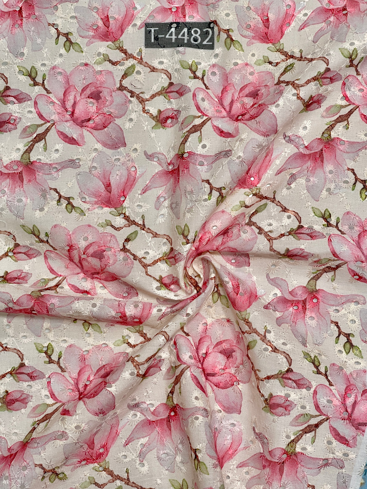 Beautiful Floral Printed Cotton Hakoba