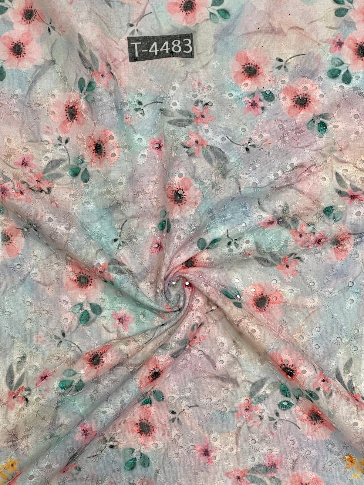 Beautiful Floral Printed Cotton Hakoba