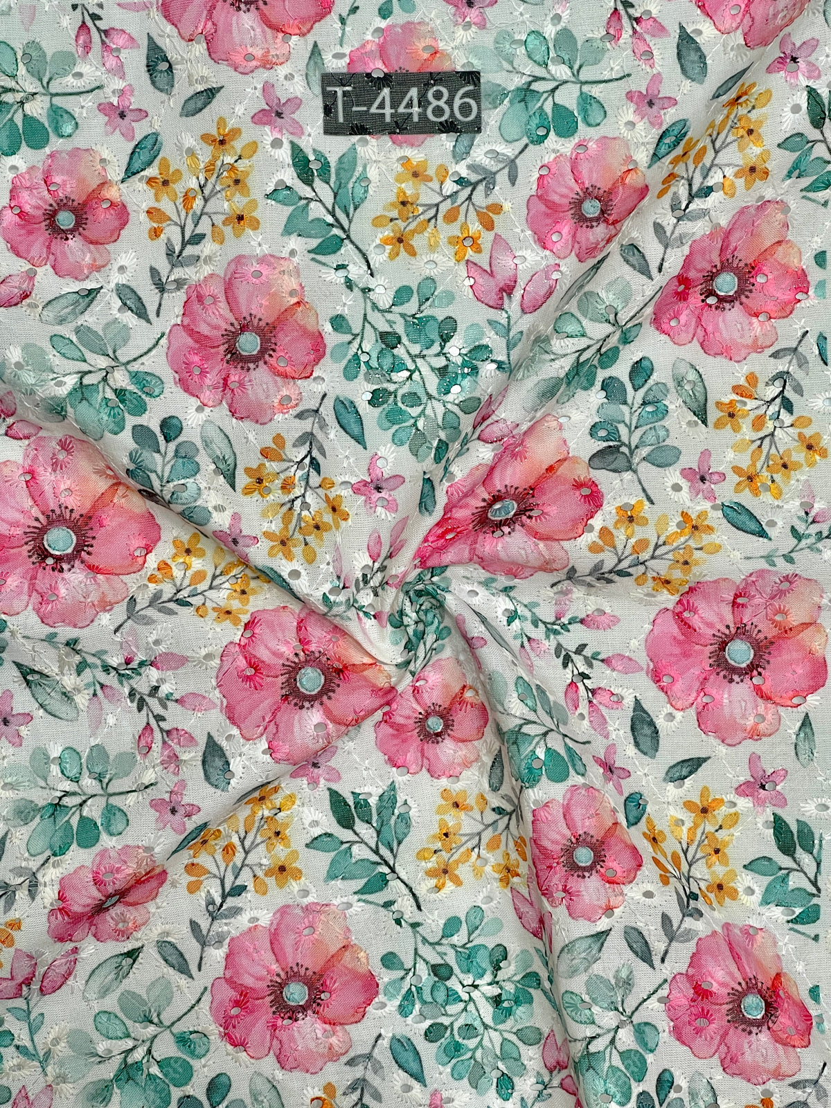 Beautiful Floral Printed Cotton Hakoba