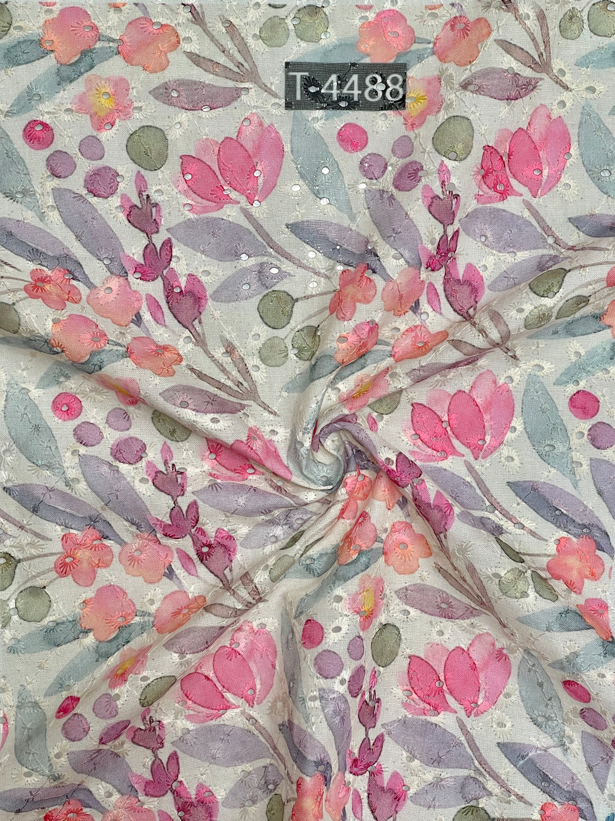 Beautiful Floral Printed Cotton Hakoba