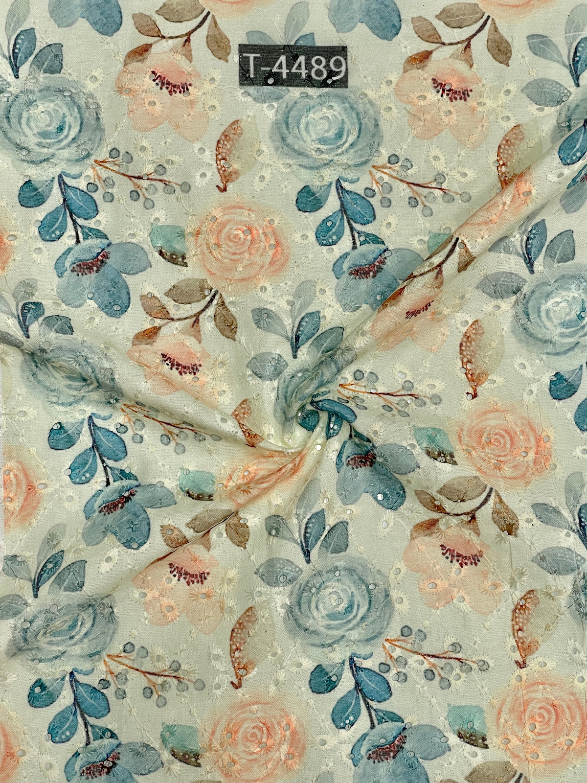 Beautiful Floral Printed Cotton Hakoba