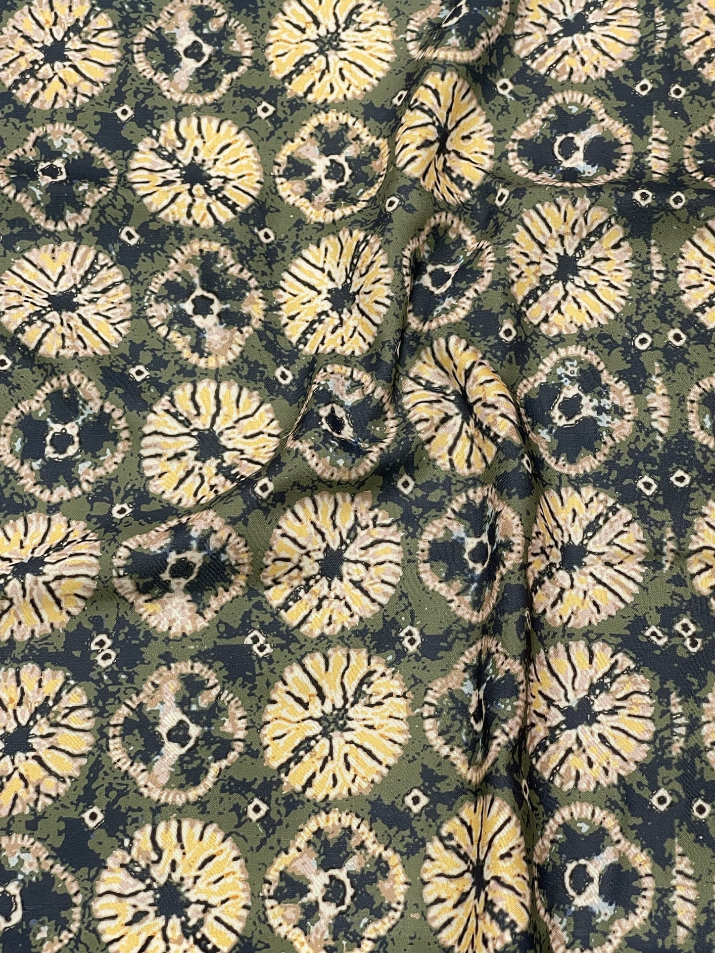 BANDHANI PRINT ON MUSLIN