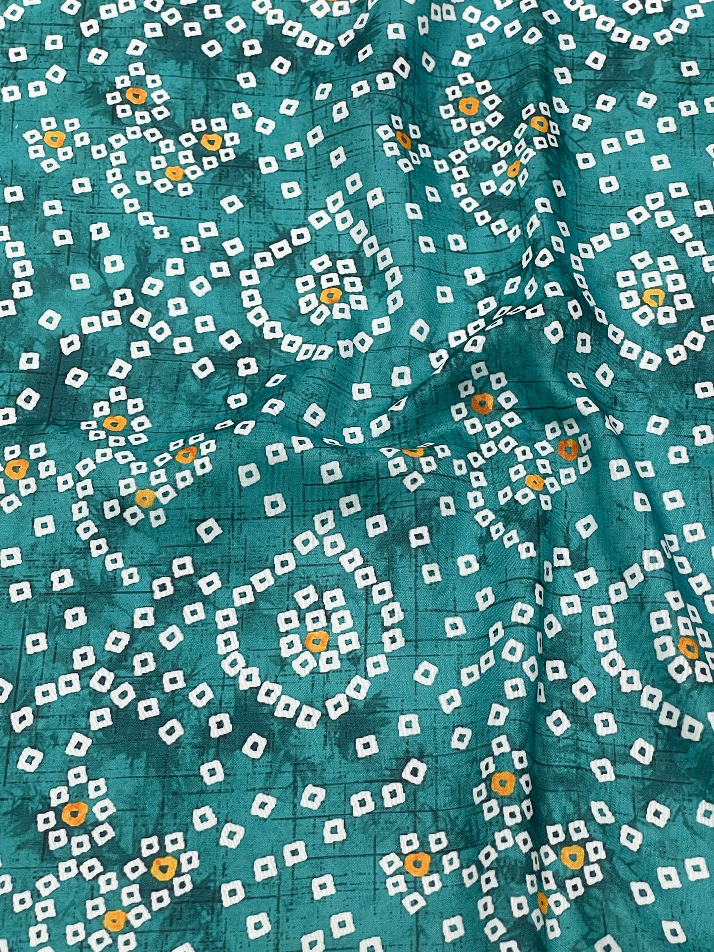 BANDHANI PRINT ON MUSLIN