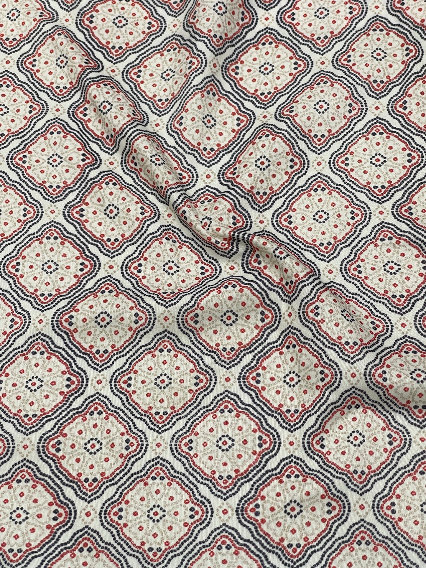 BANDHANI PRINT ON MUSLIN