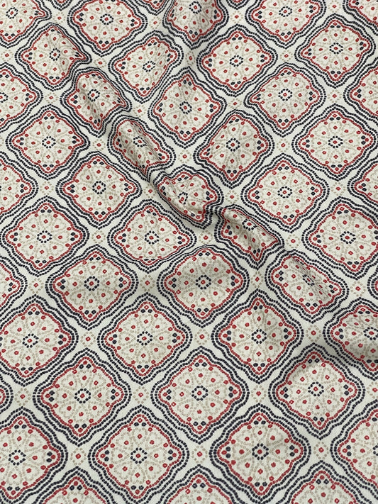 BANDHANI PRINT ON MUSLIN