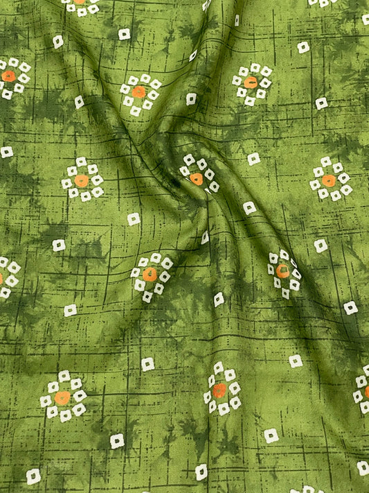 BANDHANI PRINT ON MUSLIN