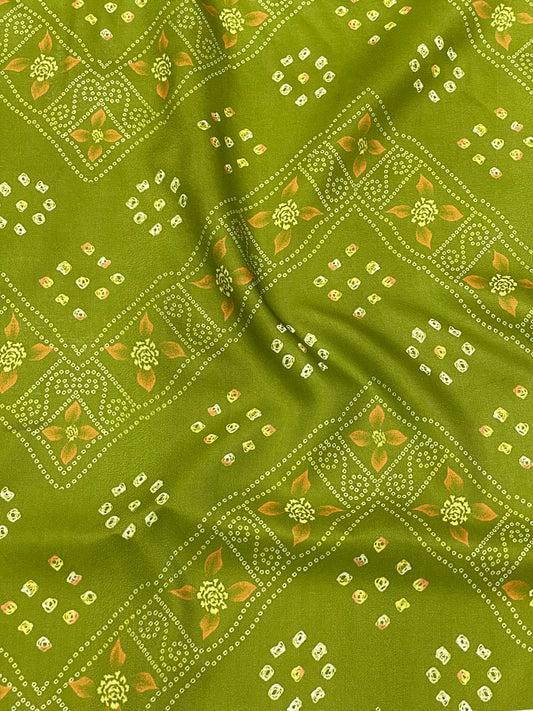 BANDHANI PRINT ON MUSLIN