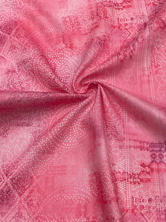 BANDHANI PRINT ON MUSLIN