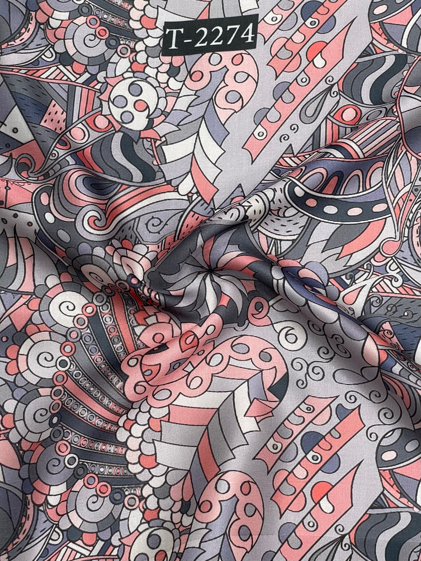 ZARA PRINT ON MODAL SATIN