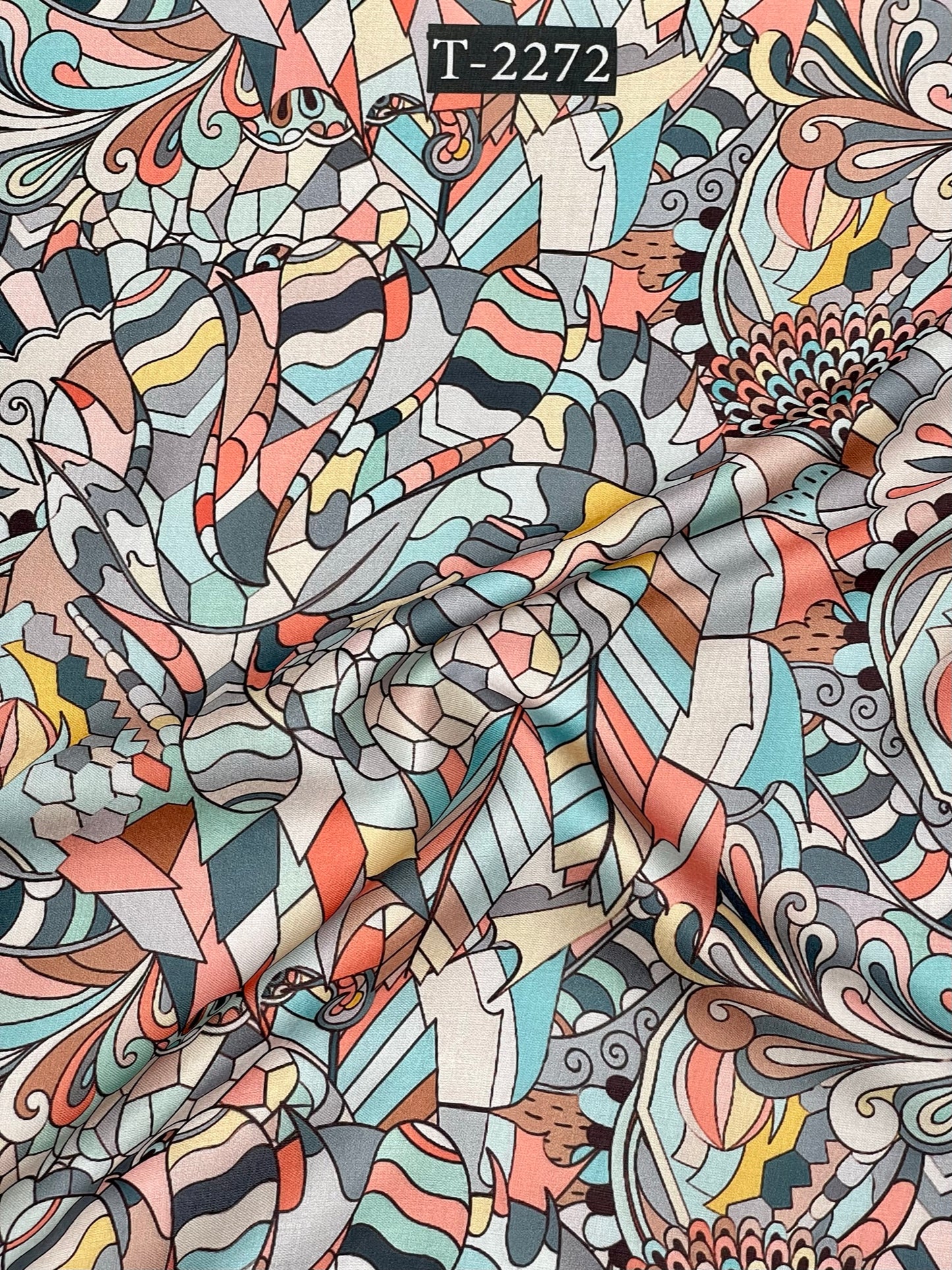 ZARA PRINT ON MODAL SATIN