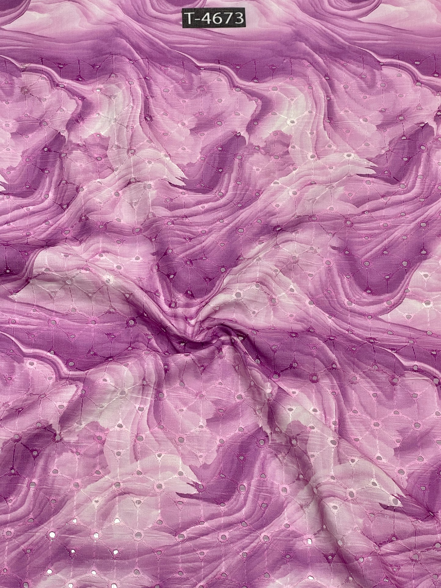 COTTON HAKOBA MARBLE PRINTS