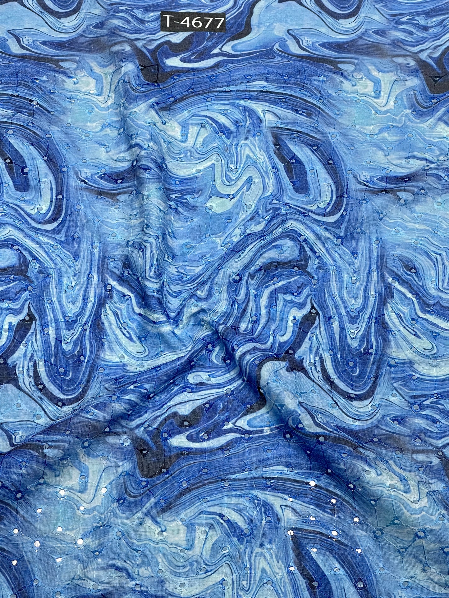 COTTON HAKOBA MARBLE PRINTS