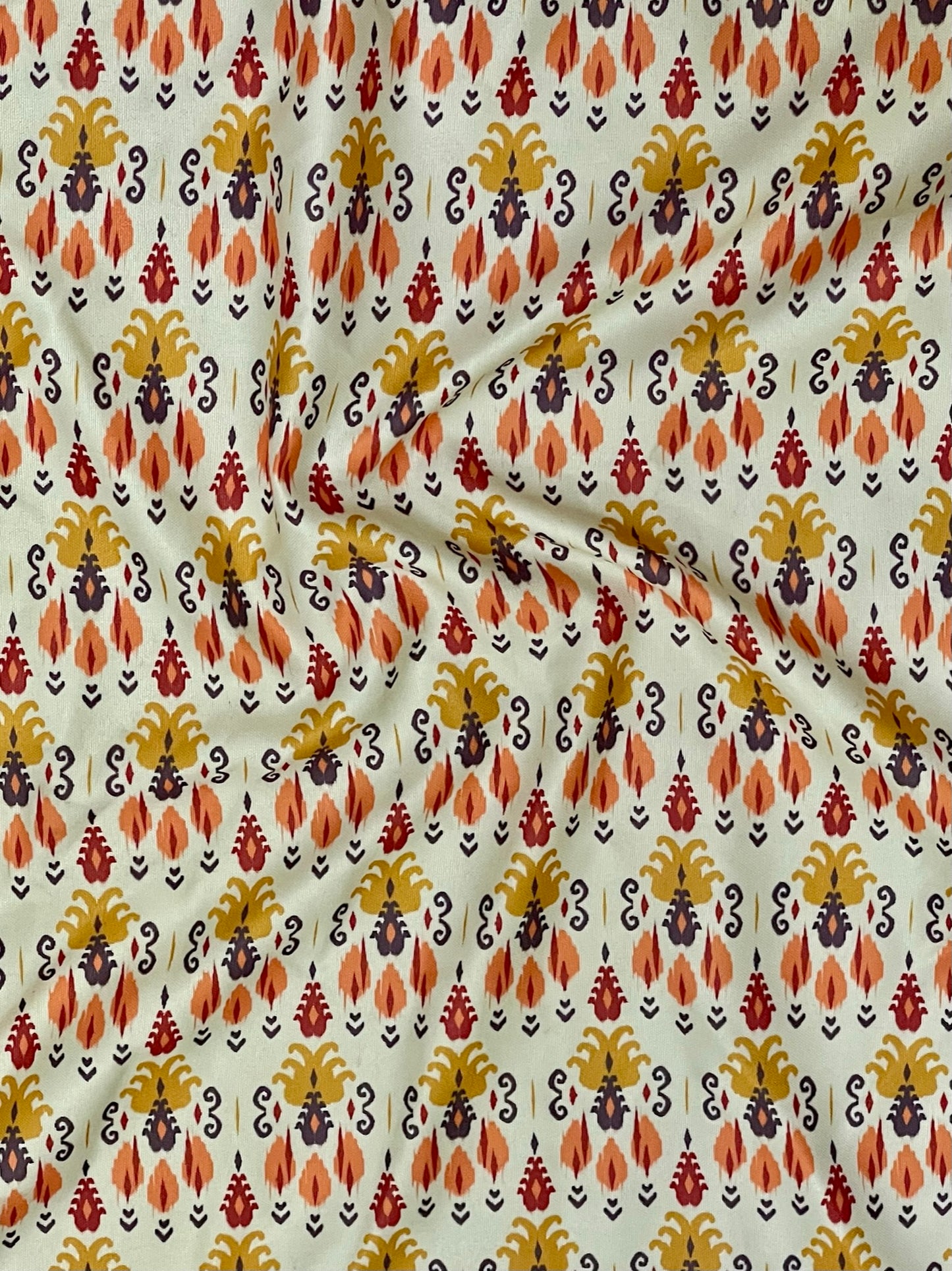 Rayon Abstract Mix Print