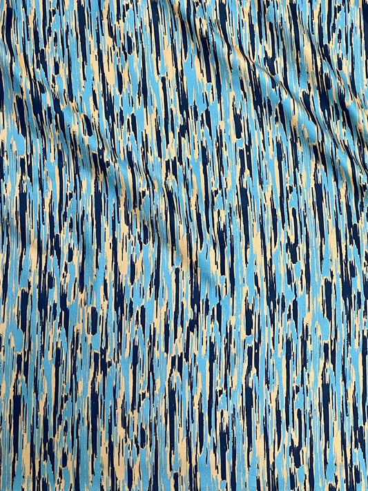 Rayon Abstract Mix Print