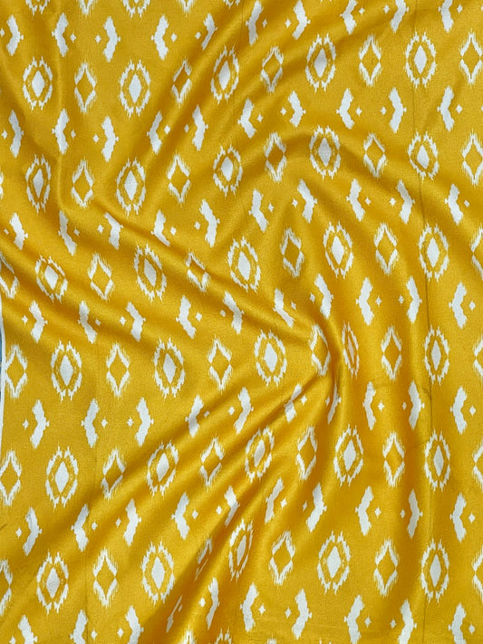 Rayon Abstract Mix Print