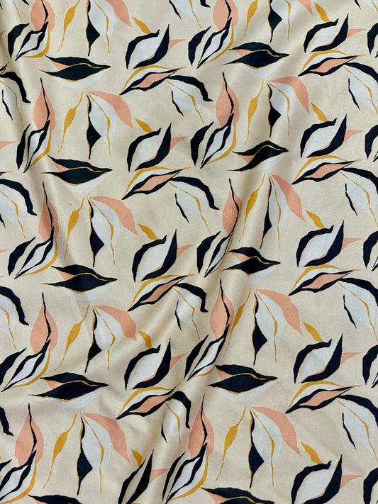 Rayon Abstract Mix Print