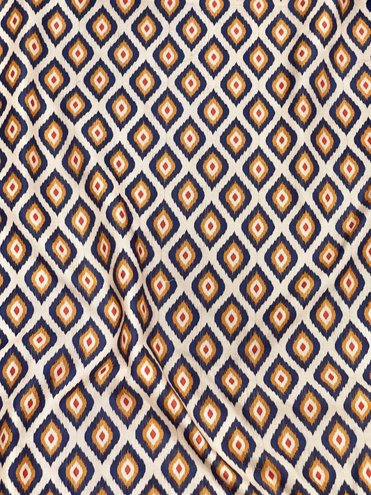 Rayon Abstract Mix Print