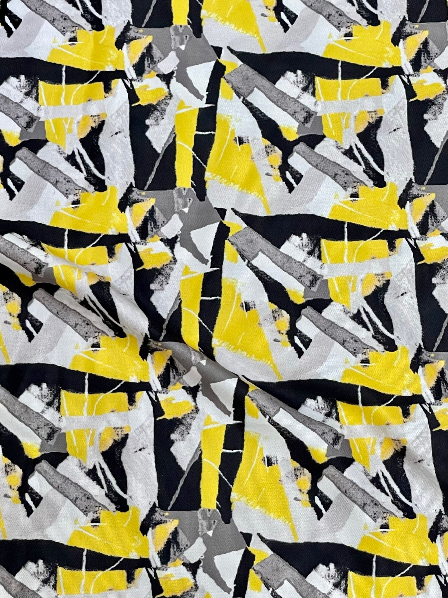 Rayon Abstract Mix Print