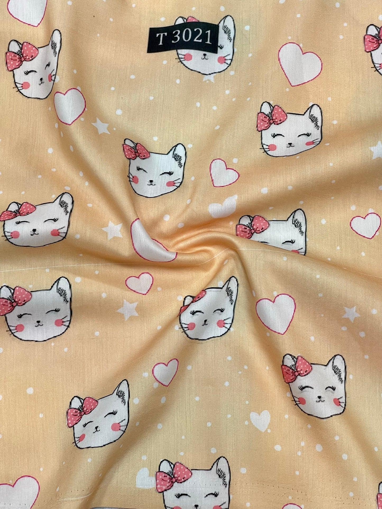 Kids Cartoon Print on Muslin