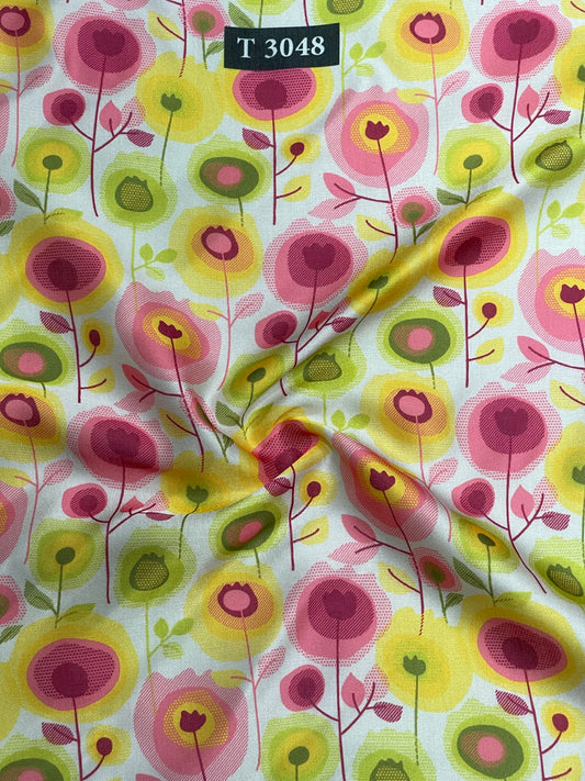 MODAL SATIN MIX PRINT