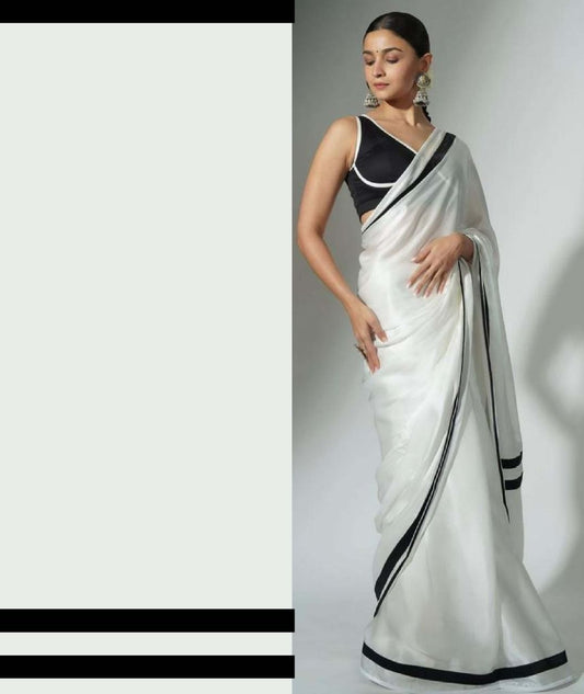 Satin Georgette Saree