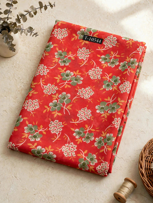 Wholesale T-10544 Attractive Floral Print On Georgette - GEORGETTE | The Wardrobe Fabrics
