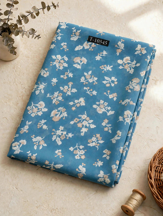 Wholesale T-10545 Attractive Floral Print On Georgette - GEORGETTE | The Wardrobe Fabrics