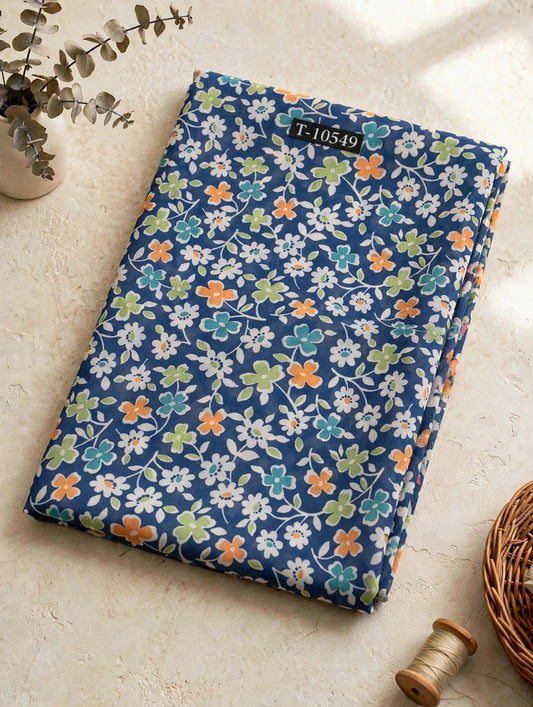 Wholesale T-10549 Attractive Floral Print On Georgette - GEORGETTE | The Wardrobe Fabrics