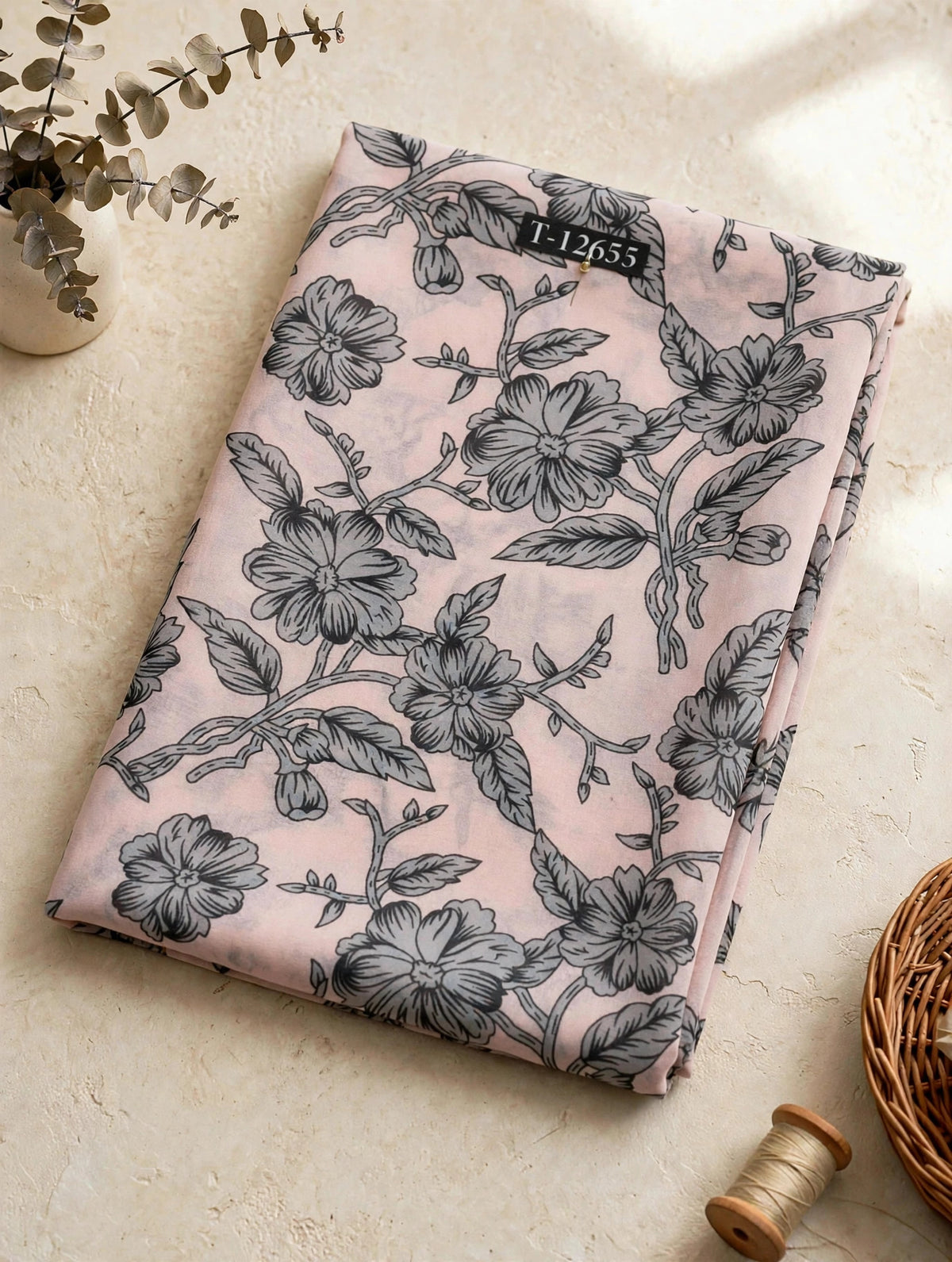 Wholesale T-12655 Beautiful Trendy Flower Georgette Digital Prints - GEORGETTE | The Wardrobe Fabrics
