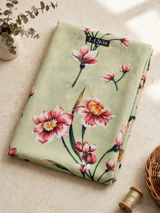 Wholesale T-12656 Georgette Best Selling Floral Prints - GEORGETTE | The Wardrobe Fabrics