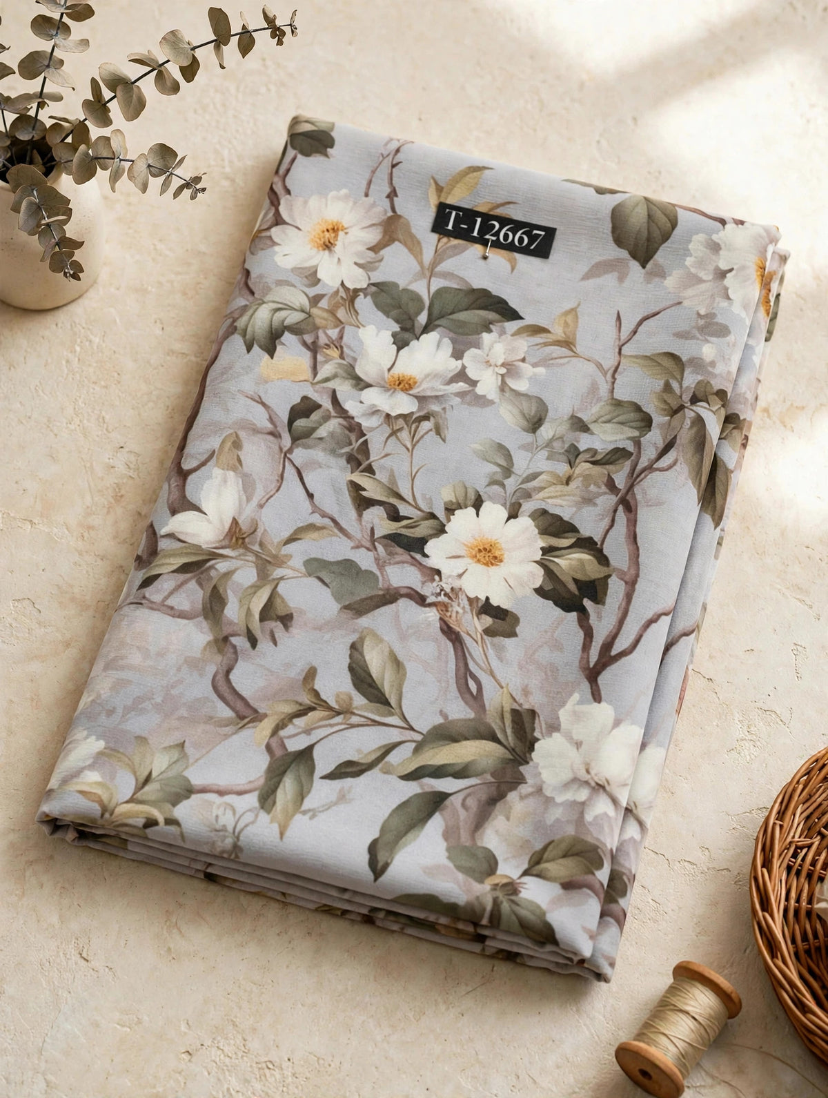 Wholesale T-12667 Georgette Best Selling Floral Prints - GEORGETTE | The Wardrobe Fabrics