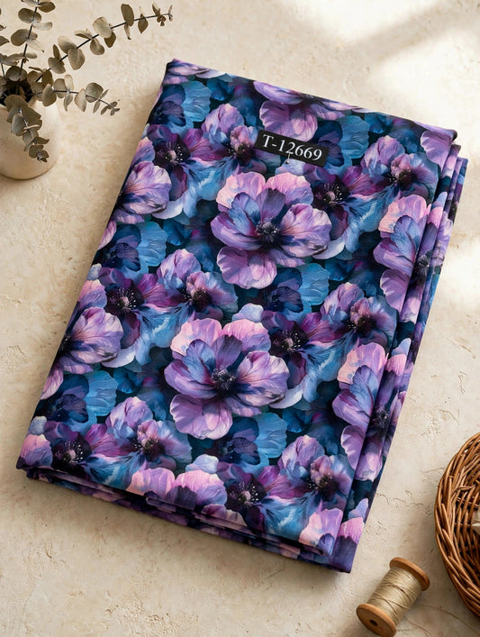 Wholesale T-12669 Georgette Best Selling Floral Prints - GEORGETTE | The Wardrobe Fabrics