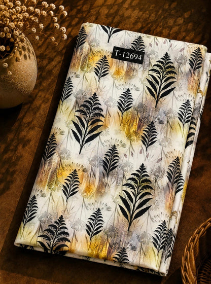 Wholesale T-12694 Premium Floral Prints On Muslin - MUSLIN | The Wardrobe Fabrics