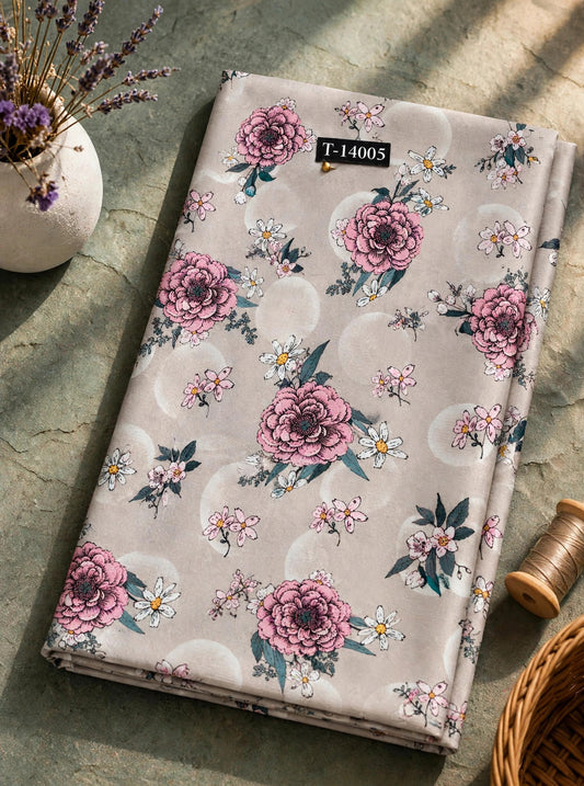 Wholesale T-14005 Super Trending Floral Crepe Design - CREPE | The Wardrobe Fabrics