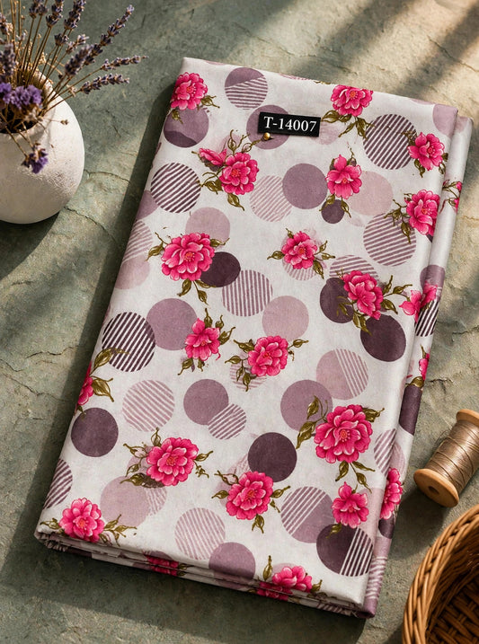 Wholesale T-14007 Super Trending Floral Crepe Design - CREPE | The Wardrobe Fabrics