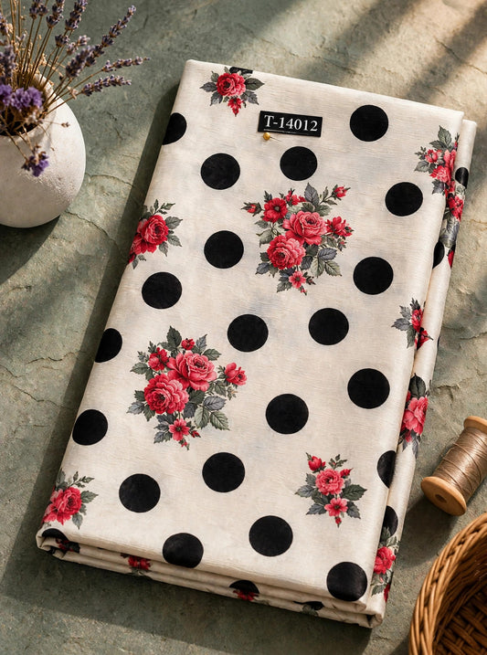 Wholesale T-14012 Super Trending Floral Crepe Design - CREPE | The Wardrobe Fabrics