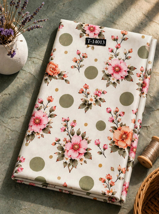 Wholesale T-14013 Super Trending Floral Crepe Design - CREPE | The Wardrobe Fabrics