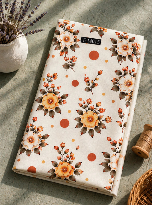 Wholesale T-14015 Super Trending Floral Crepe Design 10 - CREPE | The Wardrobe Fabrics