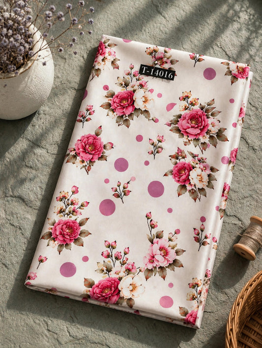 Wholesale T-14016 Super Trending Floral Crepe Design 15 - CREPE | The Wardrobe Fabrics
