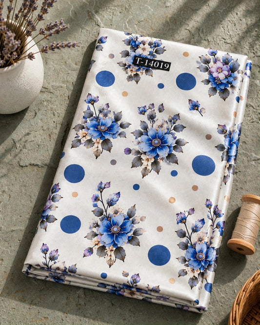 Wholesale T-14019 Super Trending Floral Crepe Design 12 - CREPE | The Wardrobe Fabrics