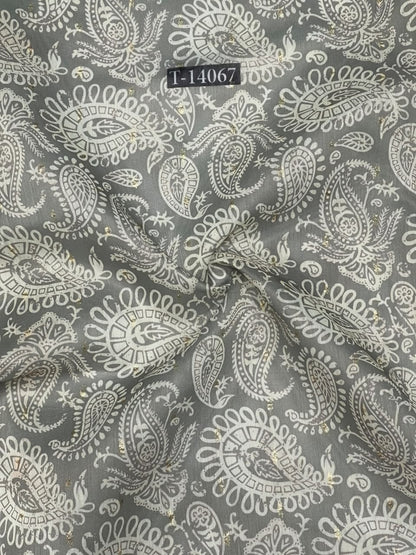 Wholesale T-14067 original fabric photo - CHANDERI BUTTA | The Wardrobe Fabrics