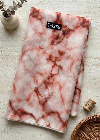 Wholesale T-4256 Organza Marble Prints - ORGANZA | The Wardrobe Fabrics