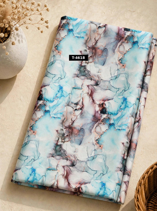 Wholesale T-4618 Beautiful Marble Print On Crepe - CREPE | The Wardrobe Fabrics