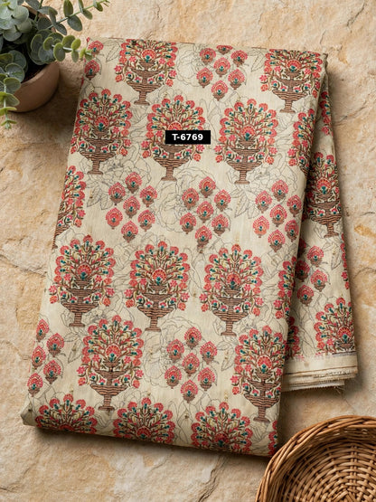 Wholesale T-6769 Chanderi Jacquard Butti Prints - CHANDERI | The Wardrobe Fabrics
