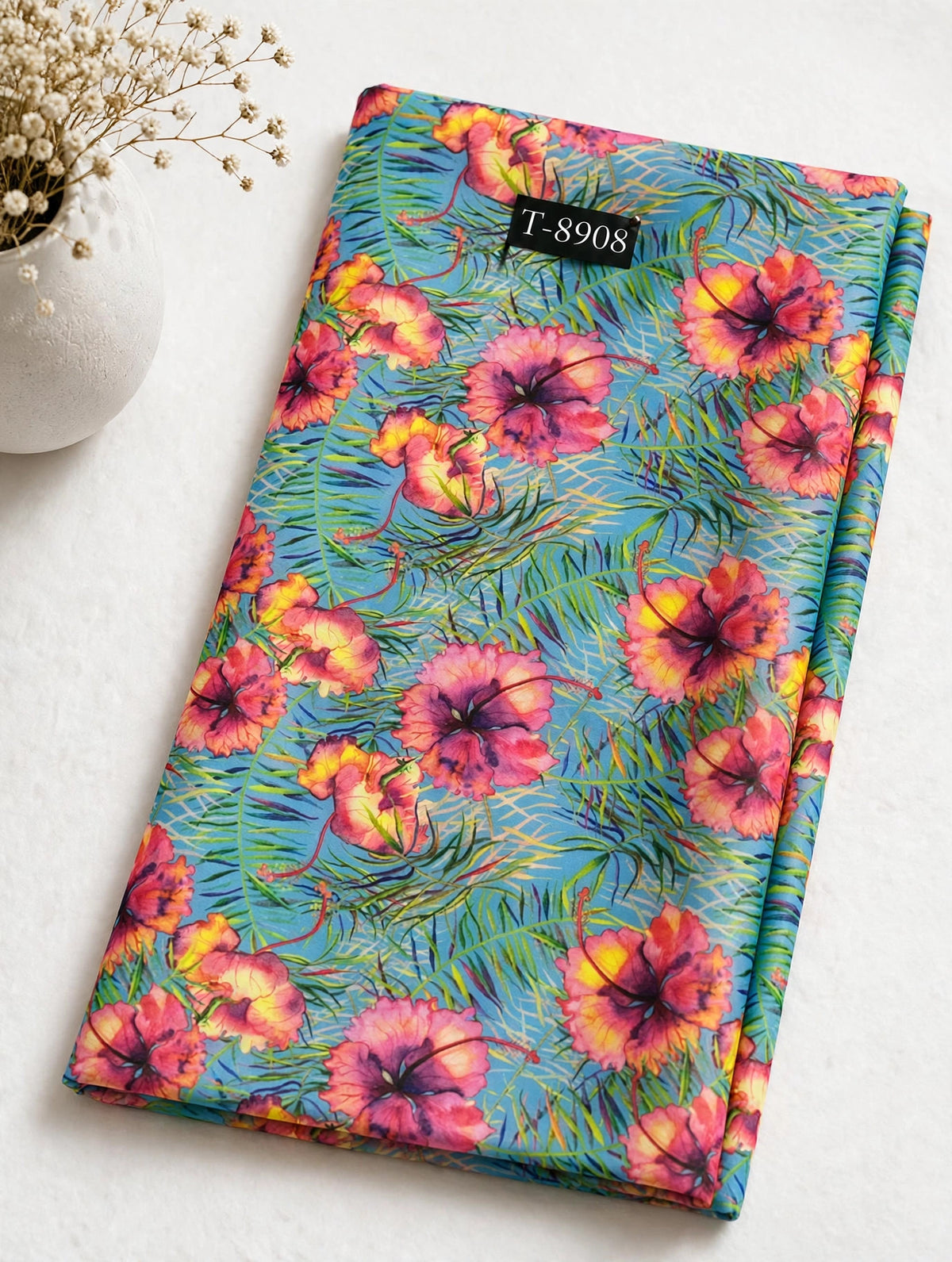 Wholesale T-8908 Blossom Prints On Chiffon - CHIFFON | The Wardrobe Fabrics