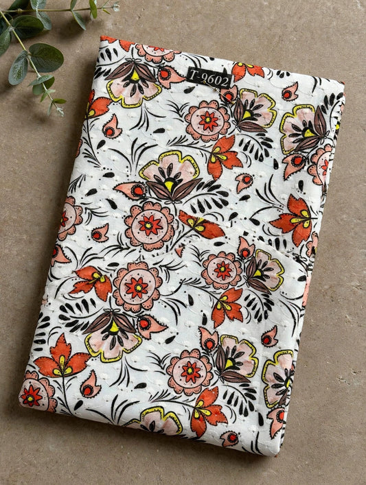 Wholesale T-9602 New Cotton Embroidery Fabrics - COTTON EMBROIDERY | The Wardrobe Fabrics
