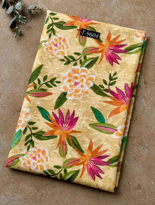 Wholesale T-9604 New Cotton Embroidery Fabrics - COTTON EMBROIDERY | The Wardrobe Fabrics