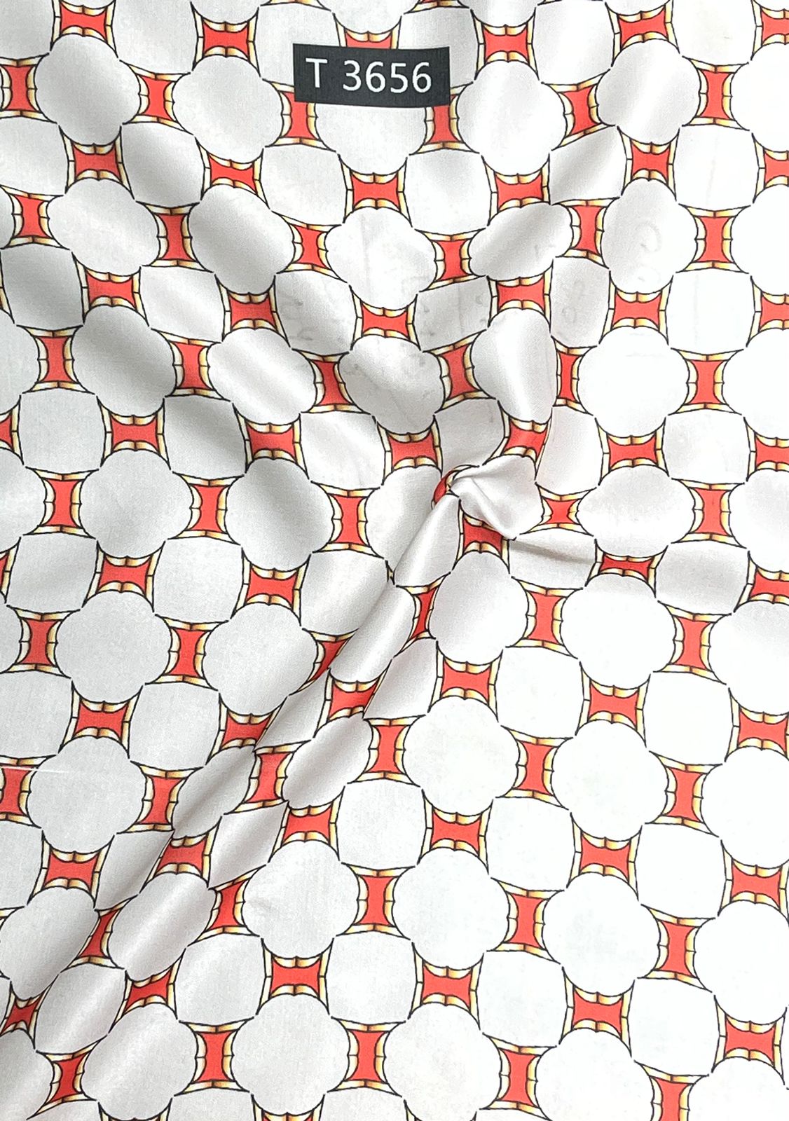 BRAND PRINTS ON MODAL SATIN